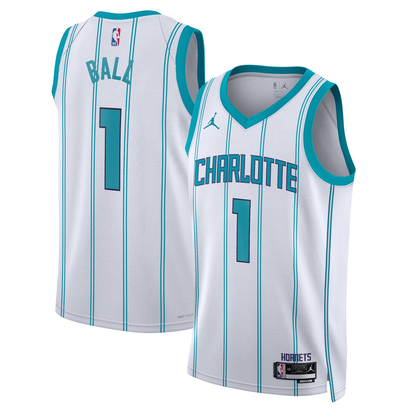 MAGLIA CHARLOTTE HORNETS - ASSOCIATION EDITION