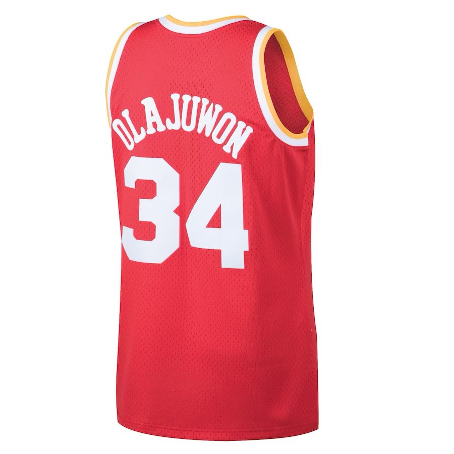 MAGLIA HAKEEM OLAJUWON HOUSTON ROCKETS VINTAGE