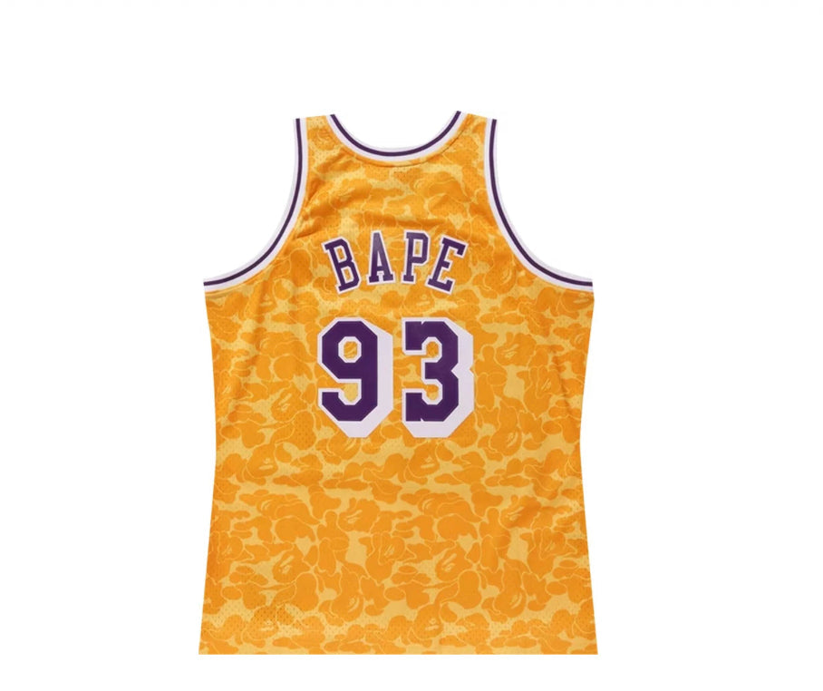MAGLIA BAPE x  LAKERS ABC SWINGMAN