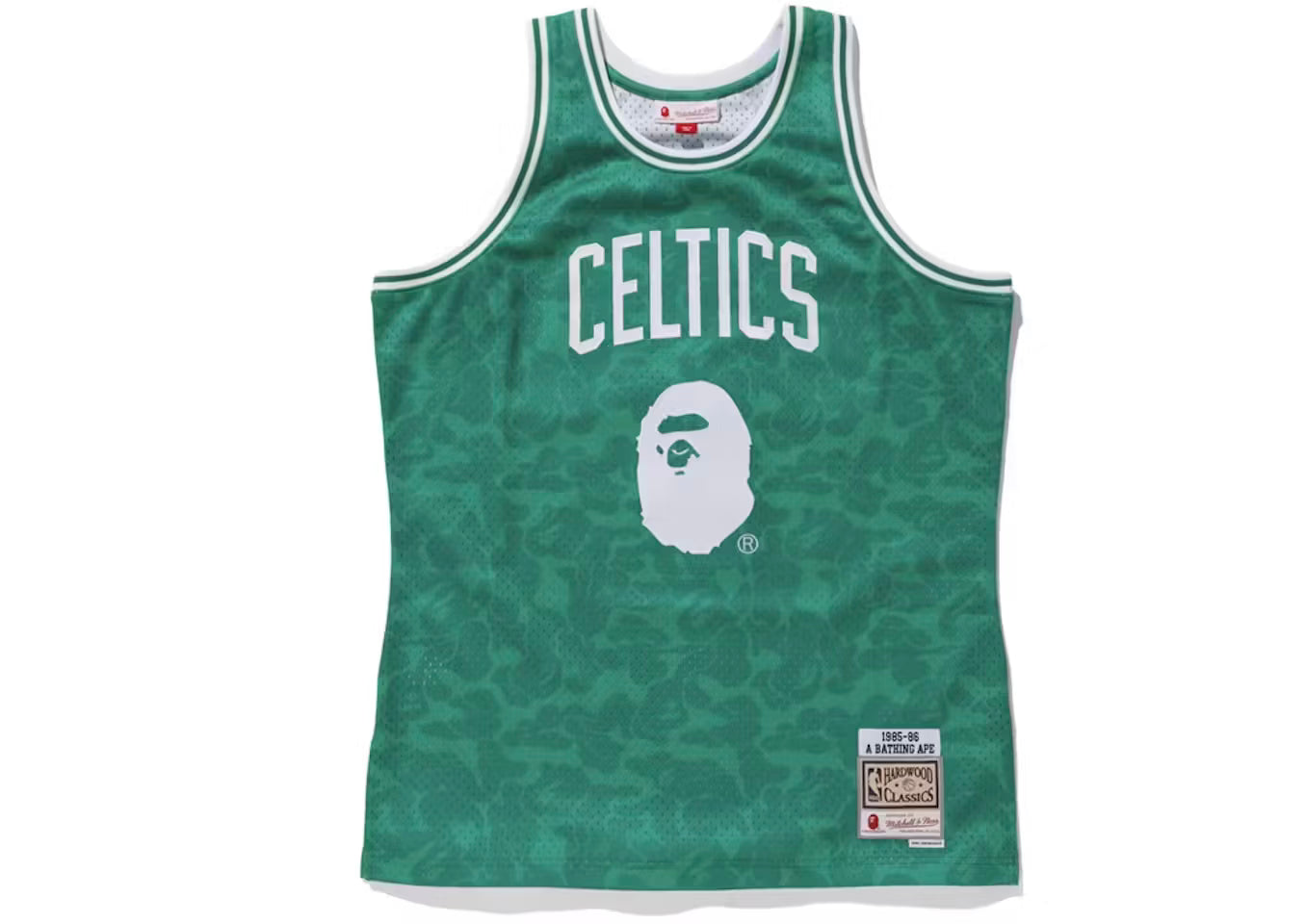 MAGLIA BAPE x  CELTICS ABC SWINGMAN