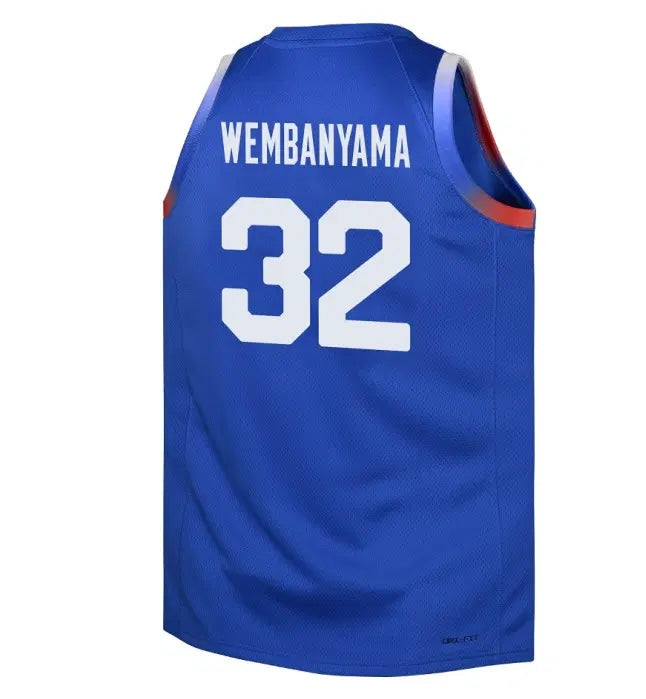 MAGLIA FRANCIA J.O PARIGI 2024 WEMBANYAMA