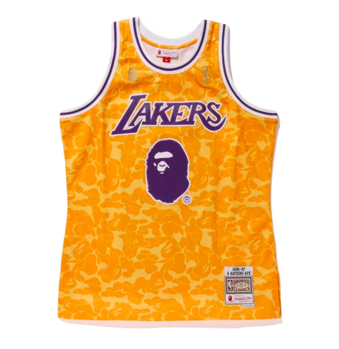 MAGLIA BAPE x  LAKERS ABC SWINGMAN