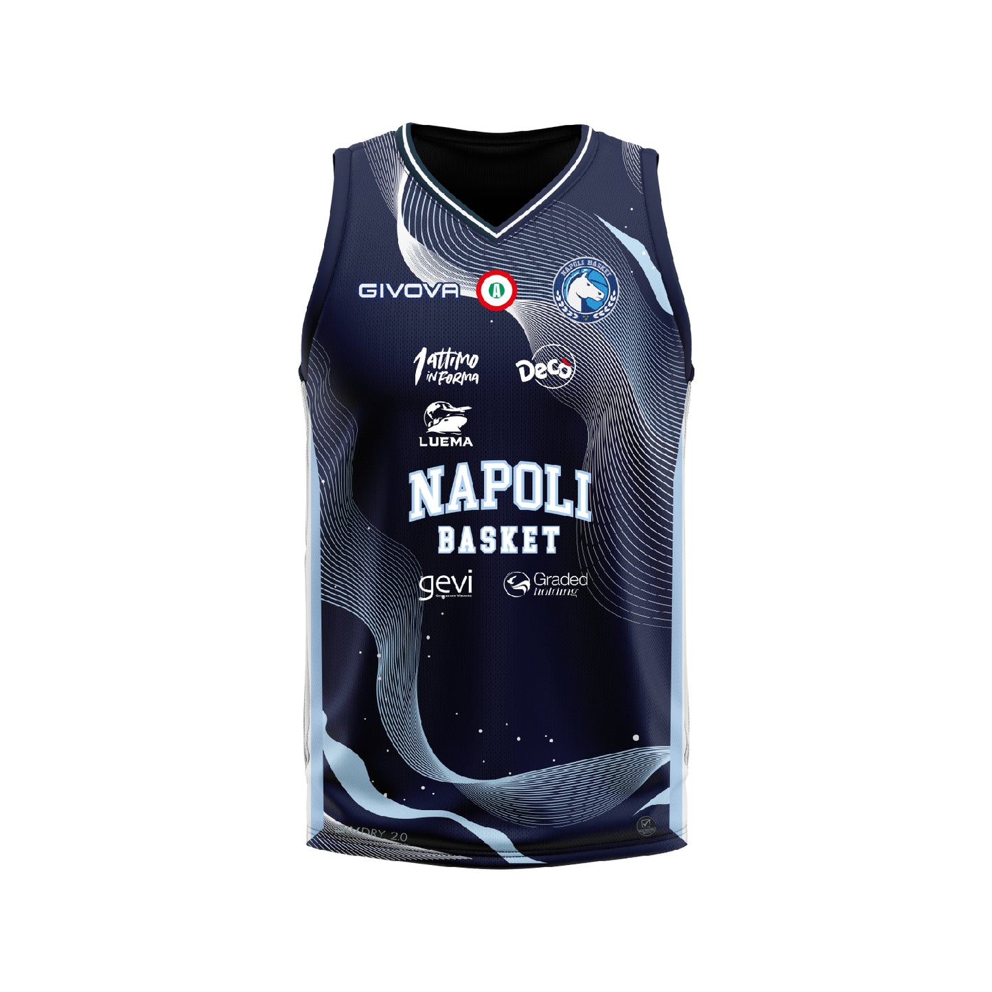MAGLIA NAPOLI BASKET 2024-25 TRASFERTA LEGA BASKET SERIE A