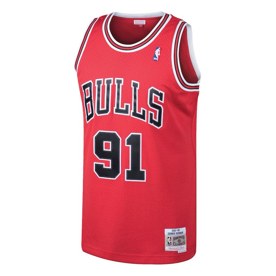 MAGLIA DENNIS RODMAN ROAD SWINGMAN CHIGACO BULLS VINTAGE